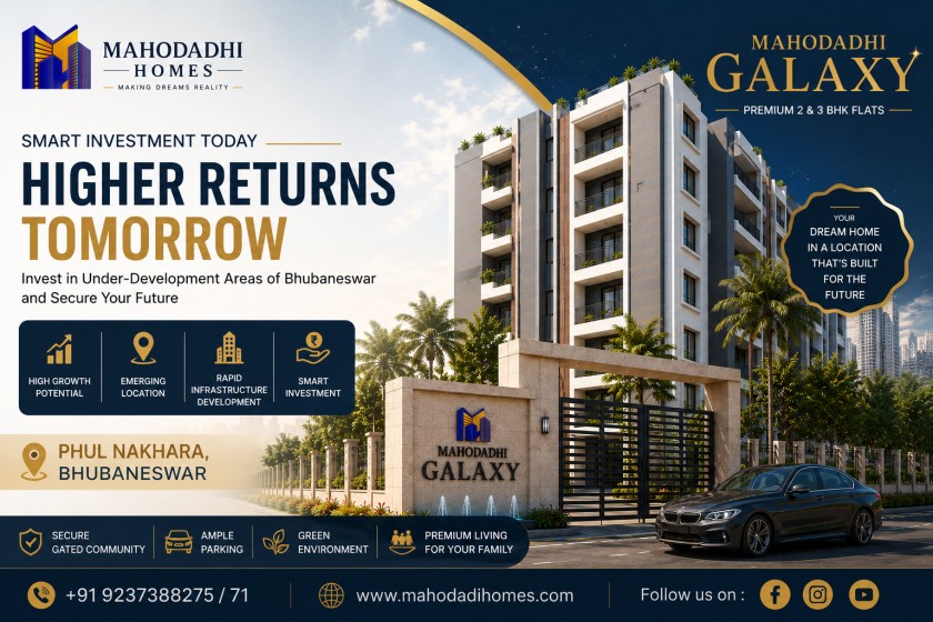 Why Investing in Under-Development Areas of Bhubaneswar Can Deliver Higher Returns